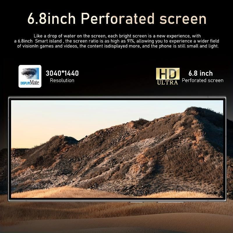 New Android Smartphone with a 6.8-Inch Display, 20Mphigh-Definition Dual Cameras, an 8-Core (4+4) Fast Processorand 128GB Expandable Storage Space. Lt Features Facialrecognition, a Touch Pen, and a Large-Capacity Battery Toensure Long-Lasting Power.