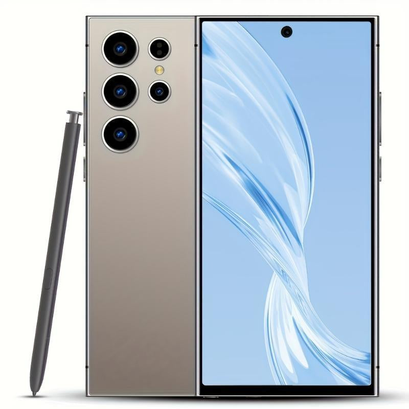 New Android Smartphone with a 6.8-Inch Display, 20Mphigh-Definition Dual Cameras, an 8-Core (4+4) Fast Processorand 128GB Expandable Storage Space. Lt Features Facialrecognition, a Touch Pen, and a Large-Capacity Battery Toensure Long-Lasting Power.