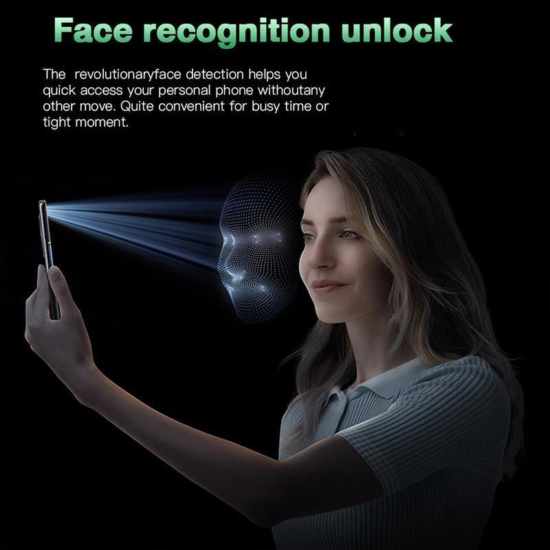 New Android Smartphone with a 6.8-Inch Display, 20Mphigh-Definition Dual Cameras, an 8-Core (4+4) Fast Processorand 128GB Expandable Storage Space. Lt Features Facialrecognition, a Touch Pen, and a Large-Capacity Battery Toensure Long-Lasting Power.