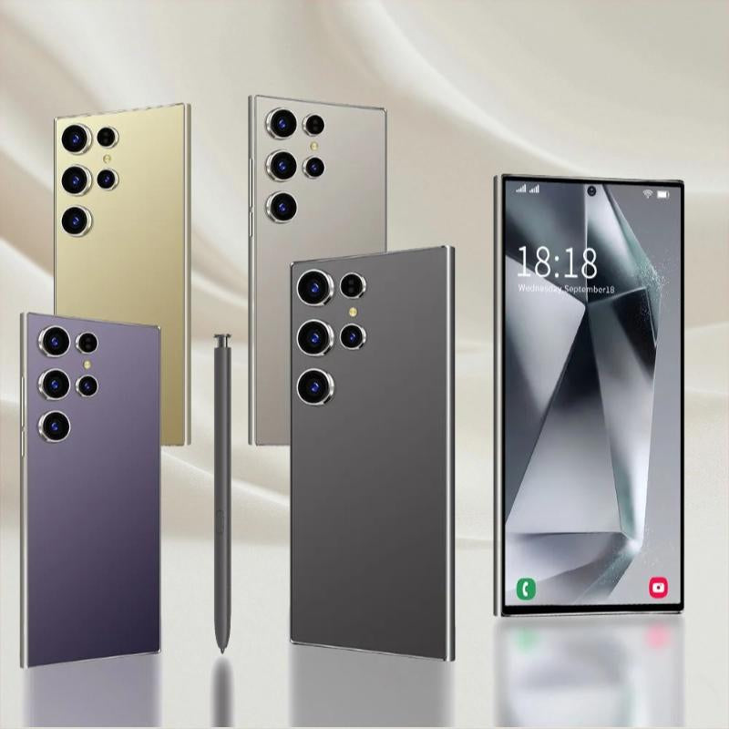New Android Smartphone with a 6.8-Inch Display, 20Mphigh-Definition Dual Cameras, an 8-Core (4+4) Fast Processorand 128GB Expandable Storage Space. Lt Features Facialrecognition, a Touch Pen, and a Large-Capacity Battery Toensure Long-Lasting Power.