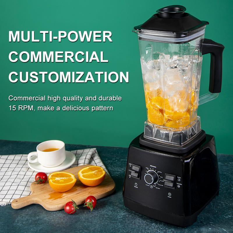 Professional 68Oz (2L) Kitchen Blender & Grinder - 2400W Peak/1000W, 25000RPM - Crush Ice, Make Smoothies, Sorbet, Shakes & Grind - 15 Speeds, Easy Countertop Blender
