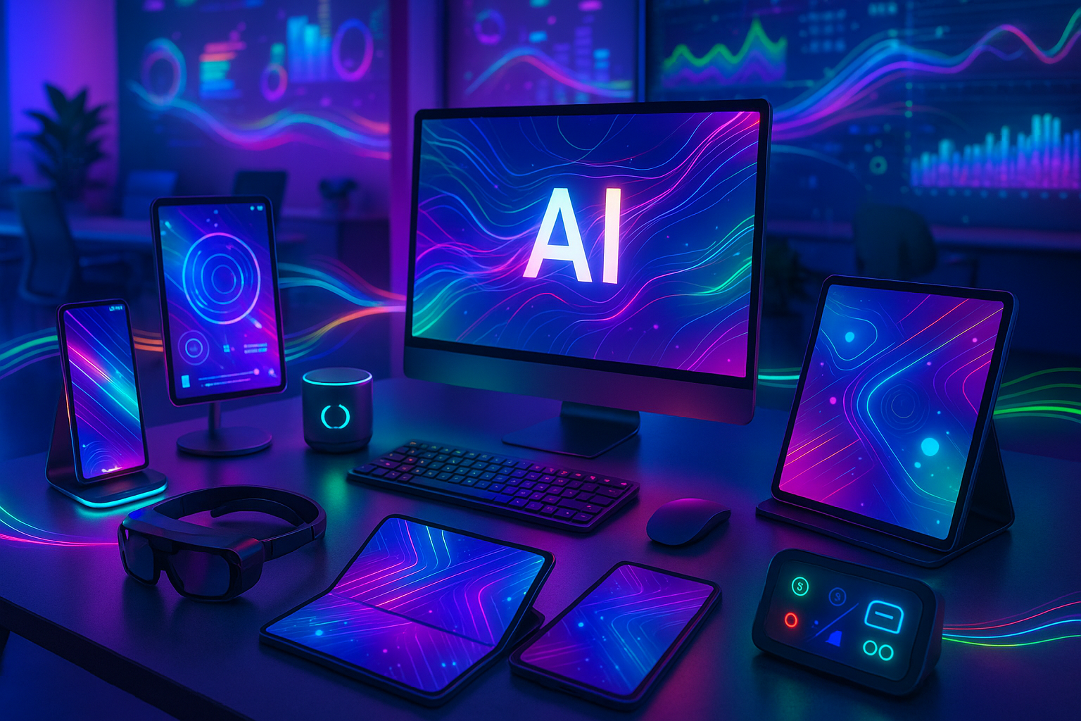 OK. Take AI off all of the screens except the LARGE computer monitor please.
